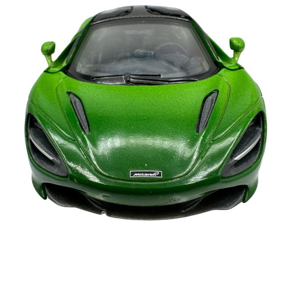 Kinsmart McLaren 720 S Model Car Silver 1/36 Scale KT5403 Diecast Pull Back Acti - Picture 2 of 12